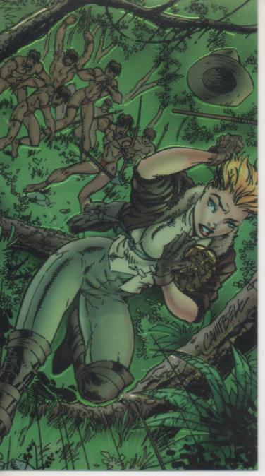 Cromo E004340: Trading Card. WildC.A.T.S Covert.Action.Teams. Nº 11 Savant