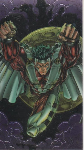 Cromo E004339: Trading Card.WildC.A.T.S Covert.Action.Teams. Nº 10 Mr. Majestic