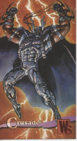 Cromo E004395: Trading Card. Wildstorm Gallery, nº 12 Crusade