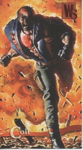 Cromo E004393: Trading Card. Wildstorm Gallery, nº 10 Colt