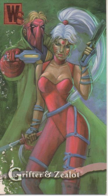 Cromo E004462: Trading Card. Wildstorm Gallery, nº 116 Grifter & Zealot