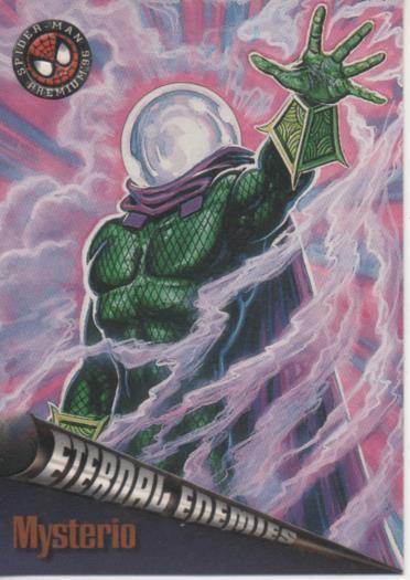 Cromo E004555: Trading Card. Spiderman Premium'96,  nº 70 Mysterio