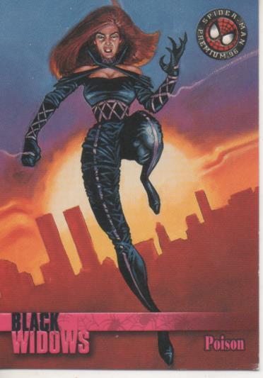 Cromo E004549: Trading Card. Spiderman Premium'96, nº 59 Poison