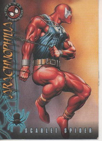 Cromo E004538: Trading Card. Spiderman Premium'96, nº 3 Scarlet Spider