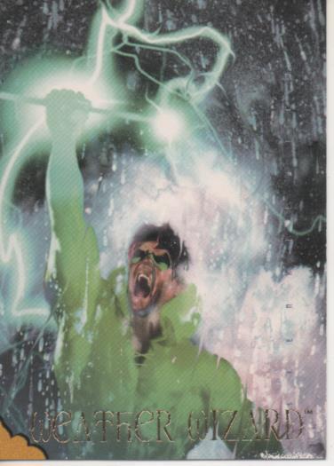 Cromo E004586: Trading Card. Skybox Villains, nº 41 Weather Wizard