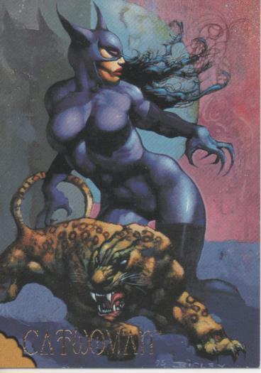 Cromo E004581: Trading Card. Skybox Villains, nº 32 Catwoman