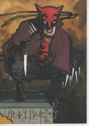 Cromo E004575: Trading Card. Skybox Villains, nº 21 Hellhound