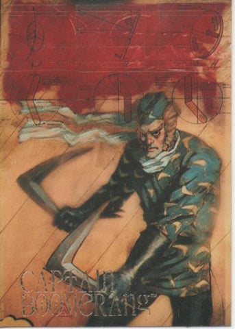 Cromo E004565: Trading Card. Skybox Villains, nº 9 Captain Boomerang