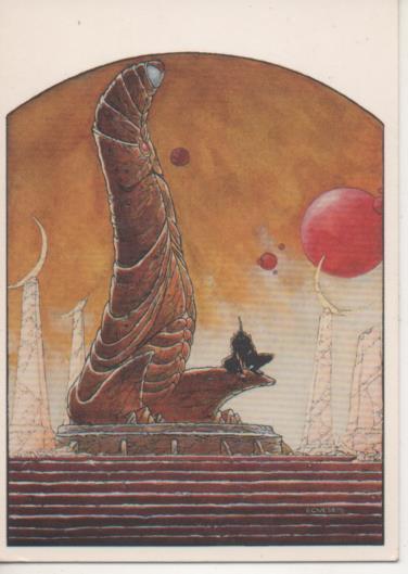 Cromo E004521: Trading Card. Charles Vess, nº 6 The Sentinel