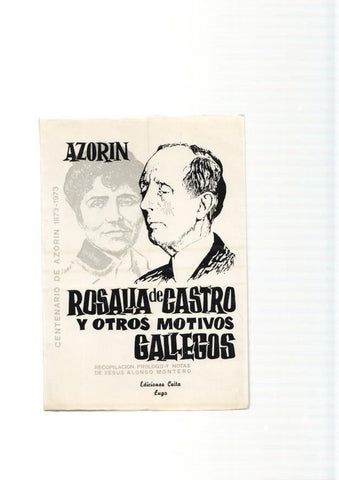 Rosalia de Castro y otros motivos gallegos