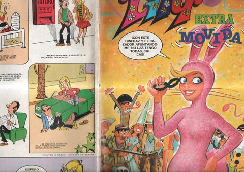 Lily extra numero 52: Movida: Poster central de Candy Candy (numerado 3 en trasera)
