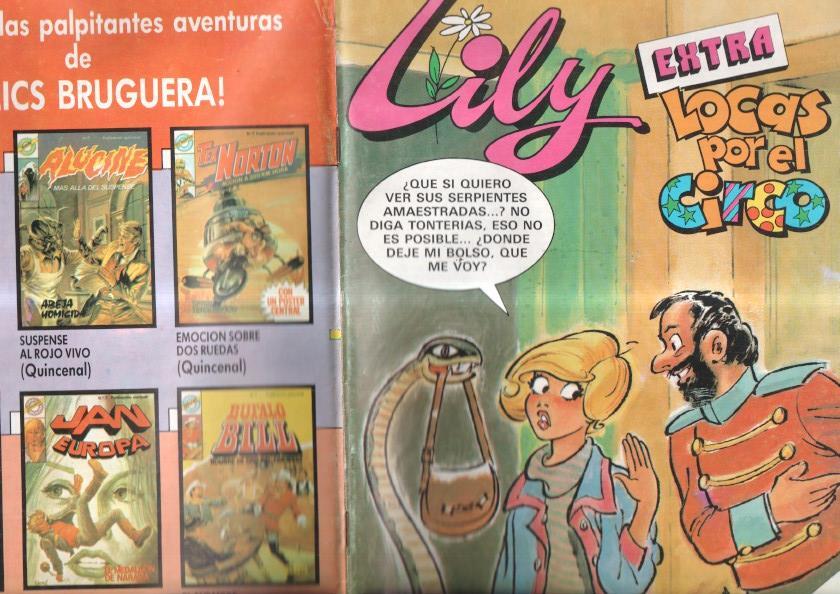 Lily extra numero 97: Locas por el circo: porter de Camilo Sesto (numerado 7 en trasera)