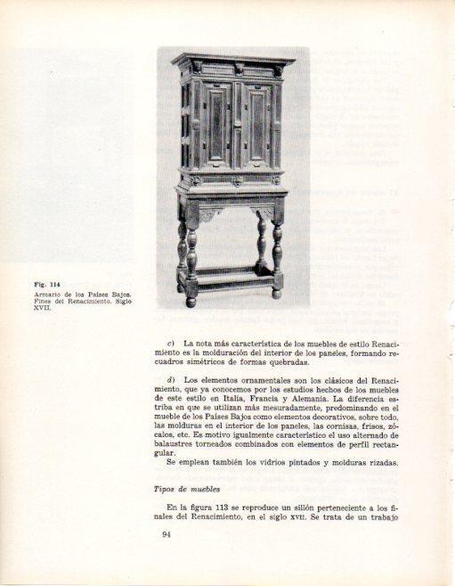 LAMINA V28338: Armario de los Paises Bajos siglo XVII