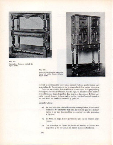 LAMINA V28343: Armario Jacobino de transicion siglo XVII
