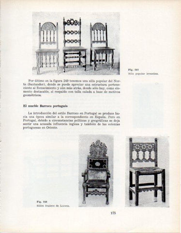 LAMINA V28375: Sillon frailero de Lucena