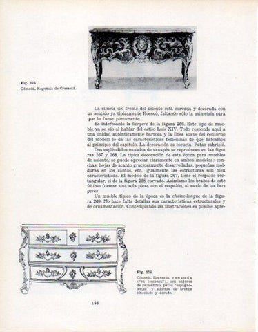 LAMINA V28381: Comoda Regencia de Cressent