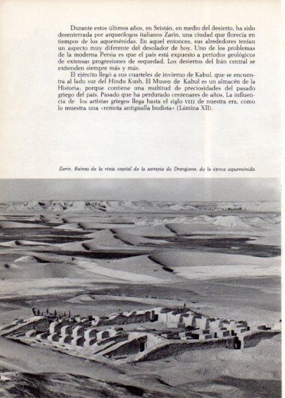 LAMINA V28280: Ruinas de la satrapia de Drangiana, Zarin