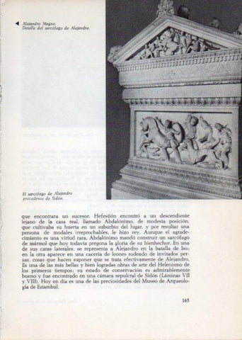LAMINA V28251: Sarcofago de Alejandro, Sidon