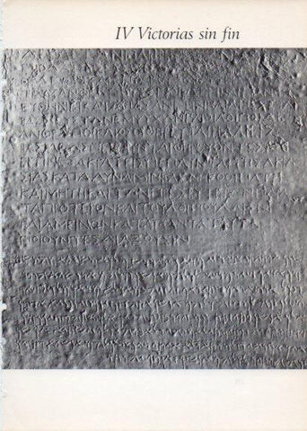 LAMINA V28257: Inscripcion del emperador Asoka en Kandahar, Afganistan