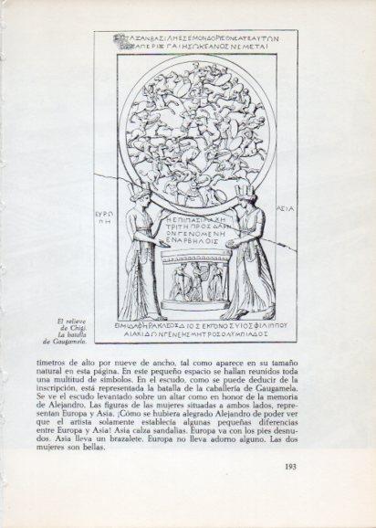 LAMINA V28262: Relieve de Chigi, Batalla de Gaugamela