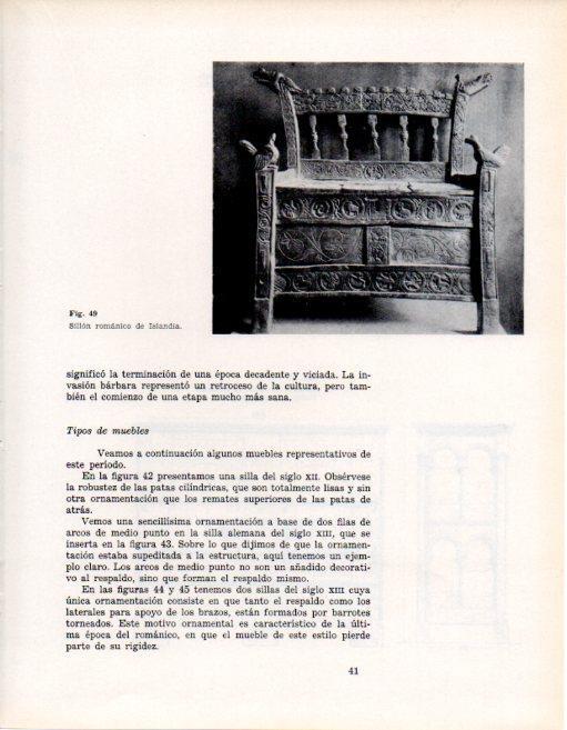 LAMINA V28312: Sillon romanico de Islandia