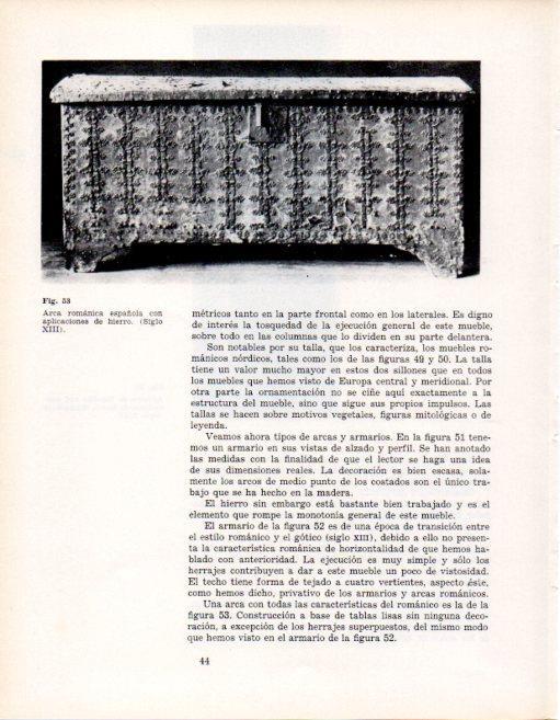 LAMINA V28313: Arca romanica española siglo XIII