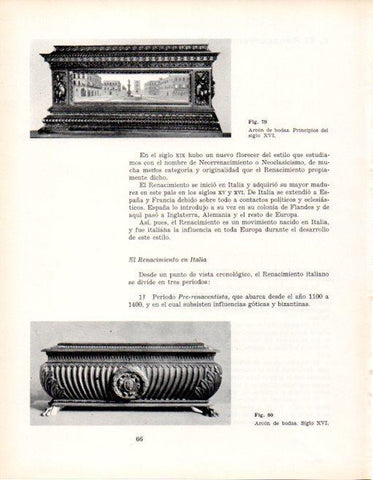 LAMINA V28324: Arcon de bodas siglo XVI