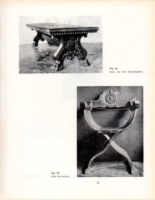 LAMINA V28327: Silla Savonarola