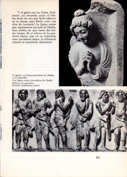 LAMINA V28298: Relieve de guerreros con vestimentas iranies