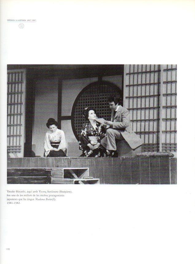 LAMINA V28517: Yasuko Hayashi i Vicenç Sardinero , Madama Butterfly 1981-1982