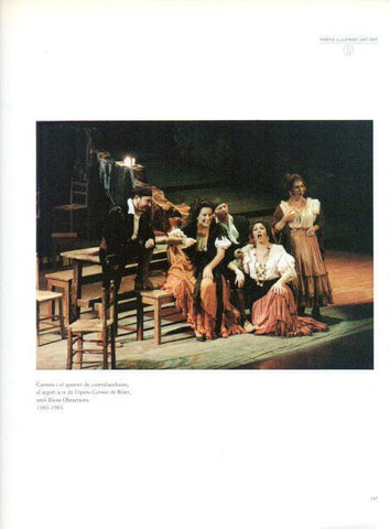 LAMINA V28521: Teatre del Liceu. Elena Obraztsova, segon acte de Carmen 1983-1984