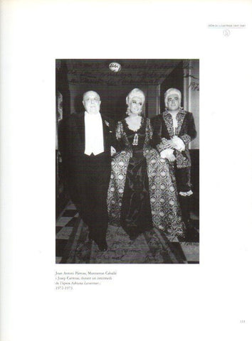 LAMINA V28511: J. Antoni Pavies, M. Caballe i Josep Carreras, opera Adriana Lecouvreur 1972-1973