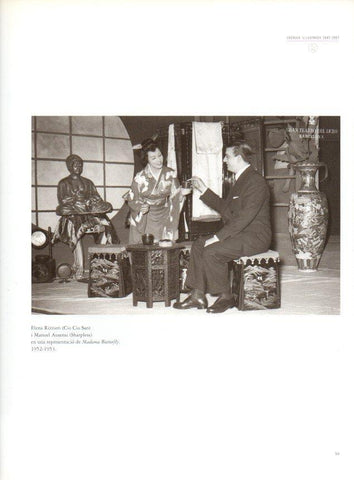 LAMINA V28497: Elena Rizzieri i Manuel Asusensi a Madama Butterfly 1952-1953