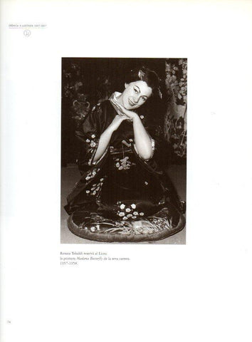 LAMINA V28499: Renata Tebaldi a Madama Butterfly 1957-1958