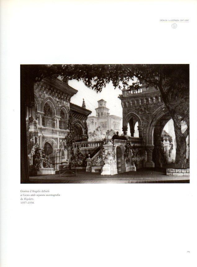 LAMINA V28500: Teatre del Liceu. Escenografia de Rigoletto 1957-1958