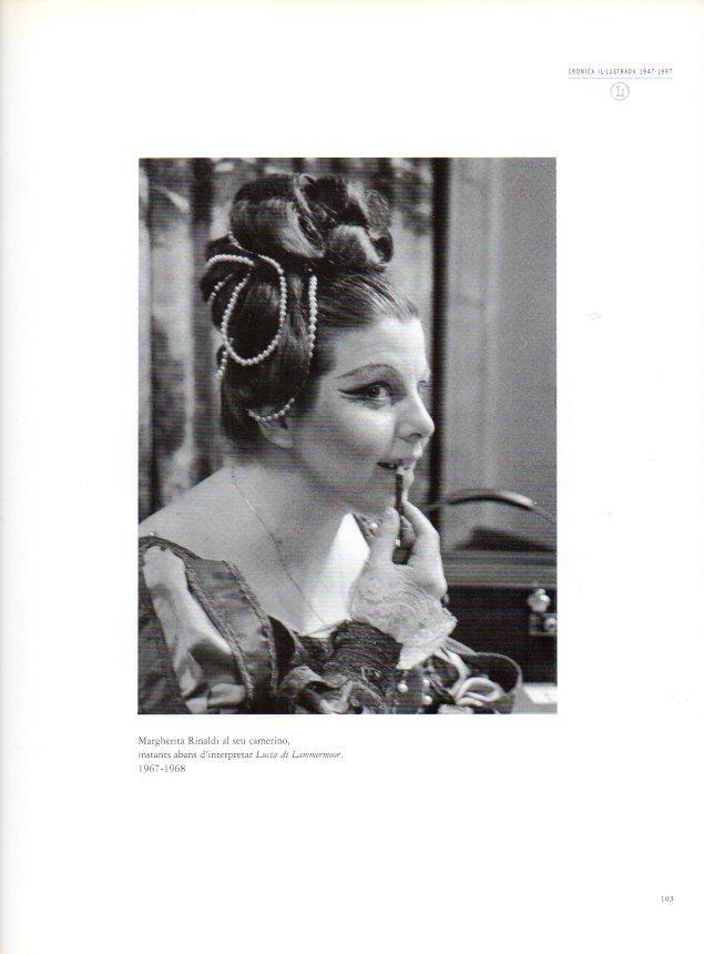 LAMINA V28509: Marguerita Rinaldi al seu camerino 1967-1968