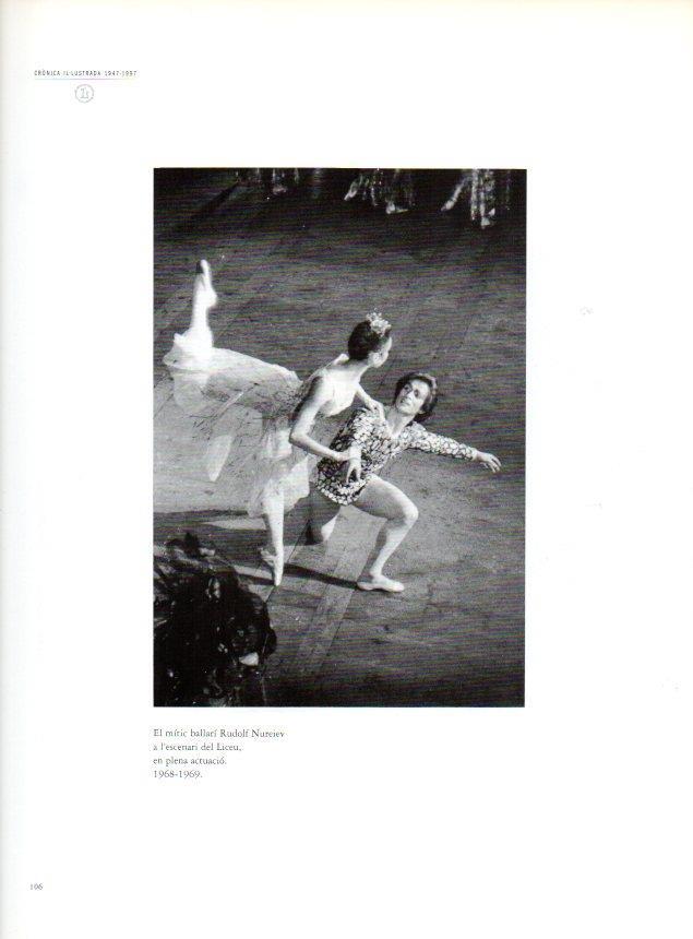 LAMINA V28510: Teatre del Liceu. Rudolf Nureiev actuant 1968-169