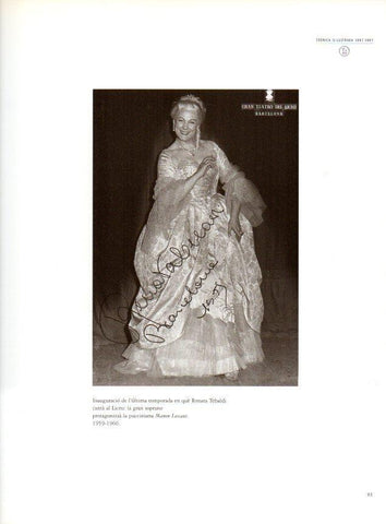 LAMINA V28503: Renata Tebaldi protagonista de Manon Lescaut 1959-1960