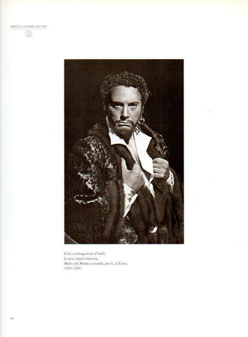 LAMINA V28533: Teatre del Liceu. Mario del Monaco protagonista d'Otello 1955-1956