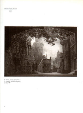 LAMINA V28534: Teatre del Liceu. Escenografia de Lohengrin 156-1957