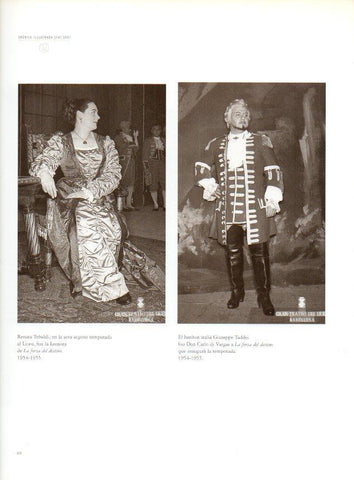 LAMINA V28557: Renata Tebaldi a La forza del destino 1954-1955