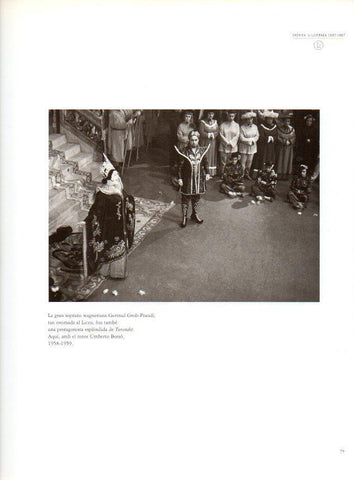 LAMINA V28558: Teatre del Liceu. Gertrud Grob-Prandl a Turandot 1958-1959