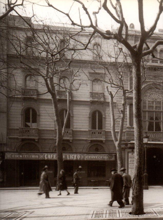 LAMINA V28565: Façana del Teatre del Liceu