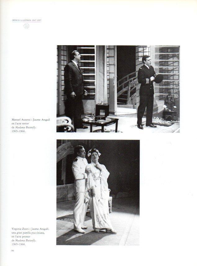 LAMINA V28566: Teatre del Liceu. Jaume Argall a Madame Butterfly