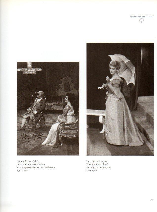 LAMINA V28570:  Teatre del Liceu. Elisabeth Schwarzkopf a Cosi fan tutte 1963-1964