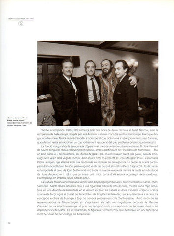 LAMINA V28544: Teatre del Liceu. Els Quatre tenors 1989