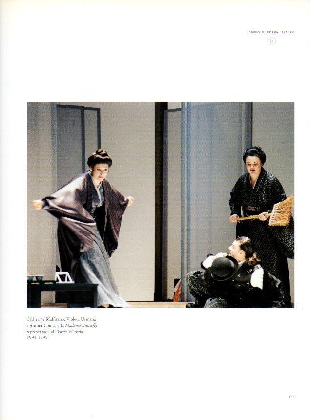 LAMINA V28547: Teatre Victoria. Opera Madama Butterfly 1994-1995