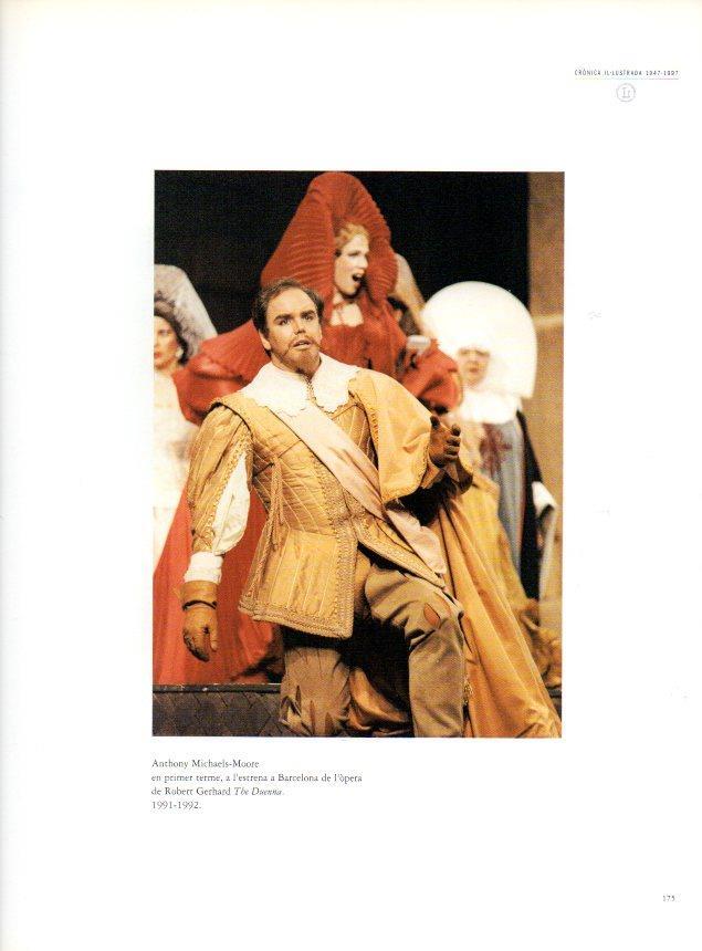 LAMINA V28551: Teatre del Liceu. A. Michaels-Moore  a The Duenna 1992-1993