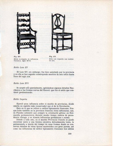 LAMINA V28434: Sillon normando de influencia flamenca siglo XVII