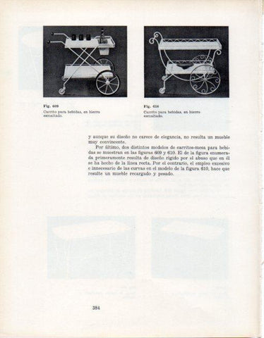 LAMINA V28459: Carritos para bebidas